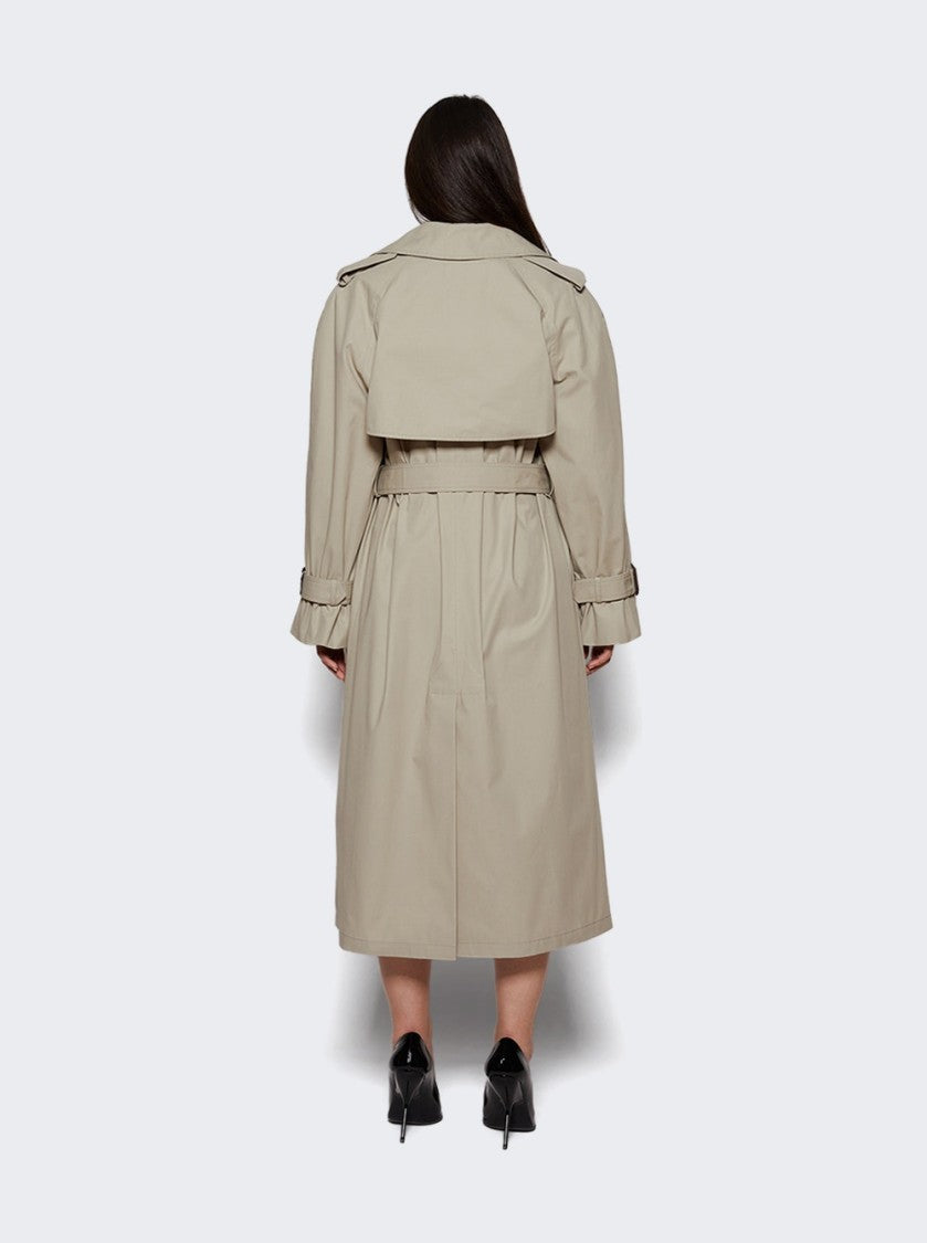 Wardrobe.Nyc Classic Trench Coat Cement