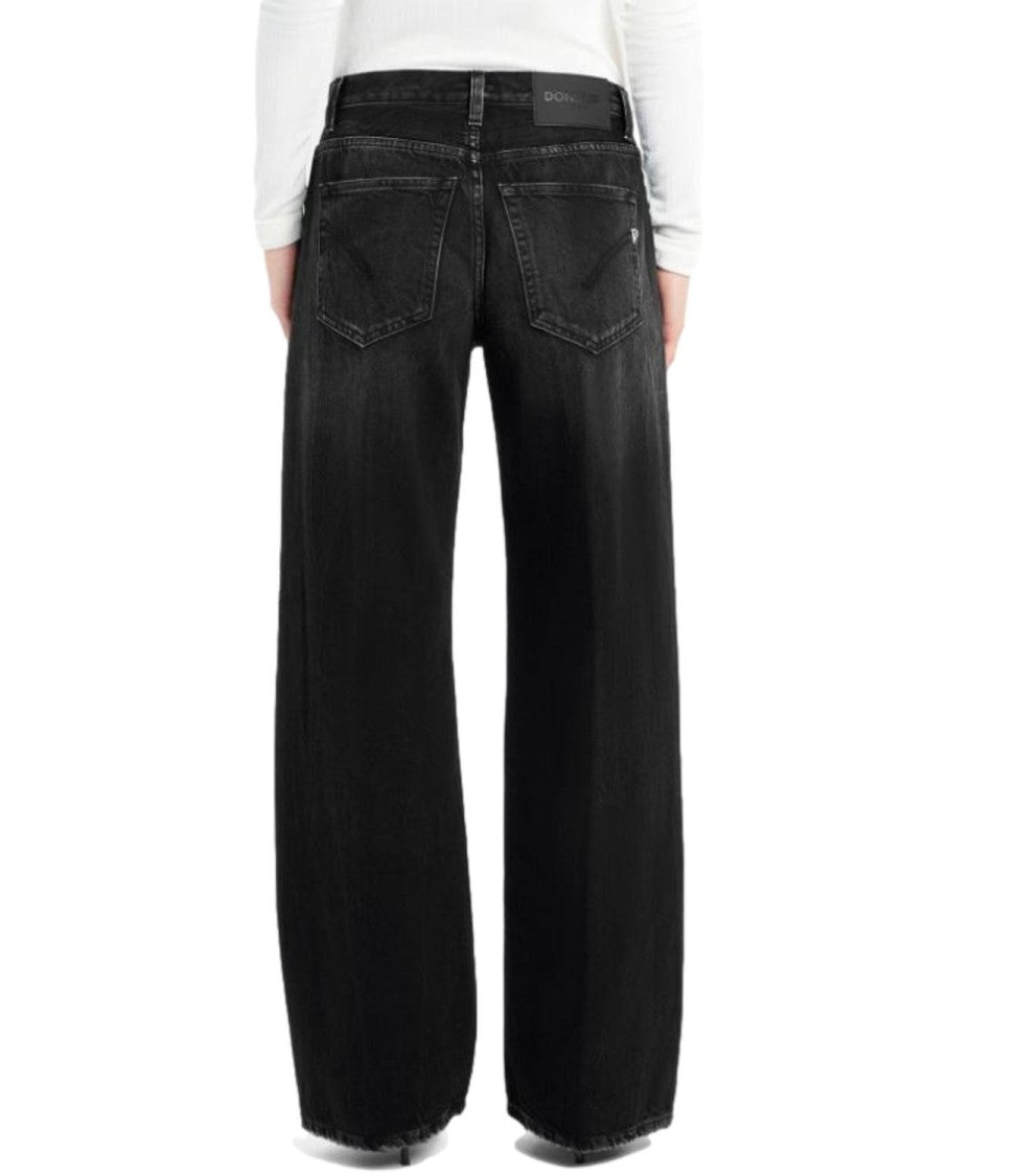 Dondup Straight-Leg Denim Jeans With Mid-Rise Waist And Timeless Appeal