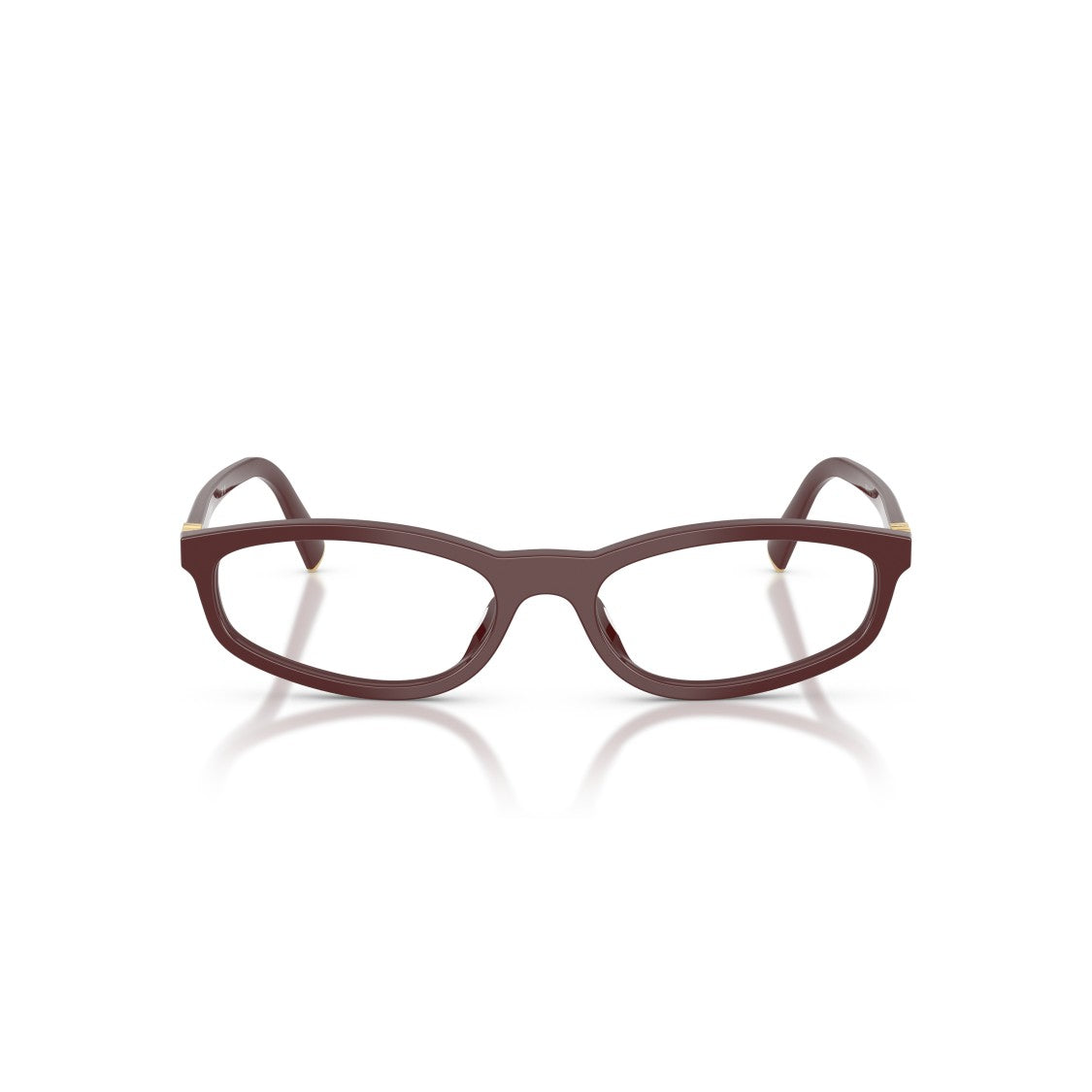 Miu Miu 0Mu 01Zv Rectangular Acetate Eyeglasses