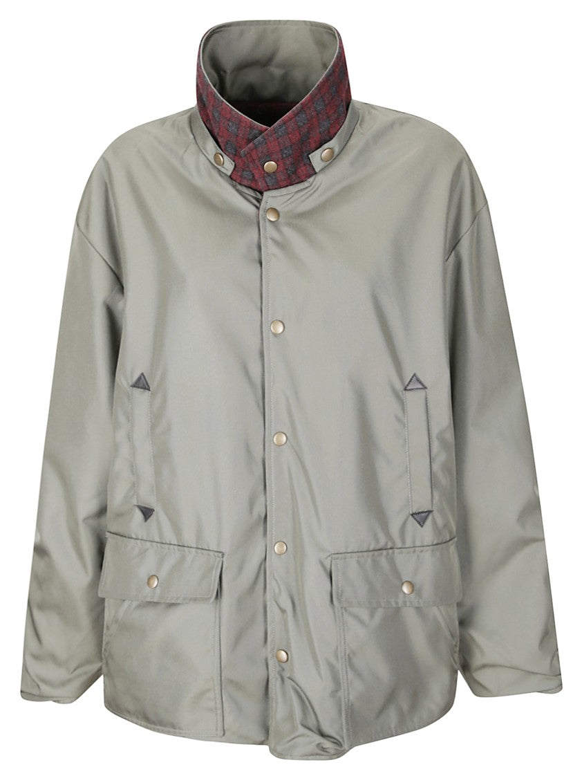 Maison Margiela Reversible Military-Inspired Cropped Jacket