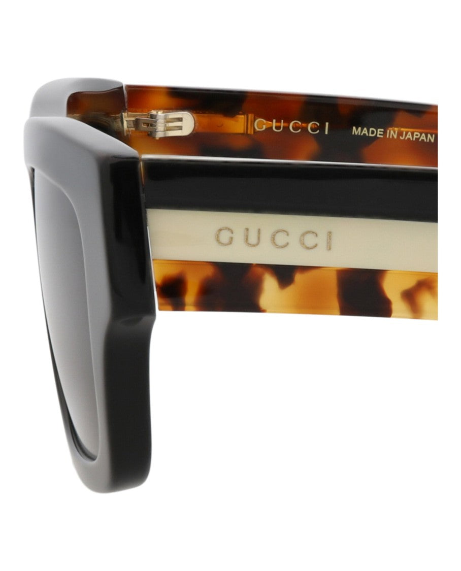 Gucci Square-Frame Recycled Acetate Sunglasses