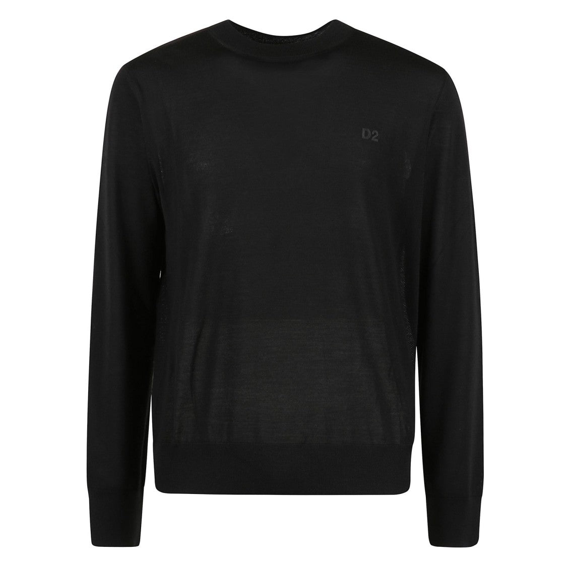 Dsquared2 Ribbed Hem Crewneck Sweater