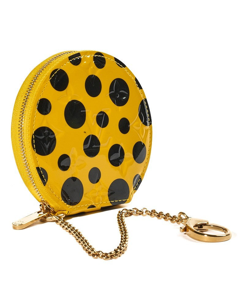 Louis Vuitton Glossy Yellow Patent Coin Purse