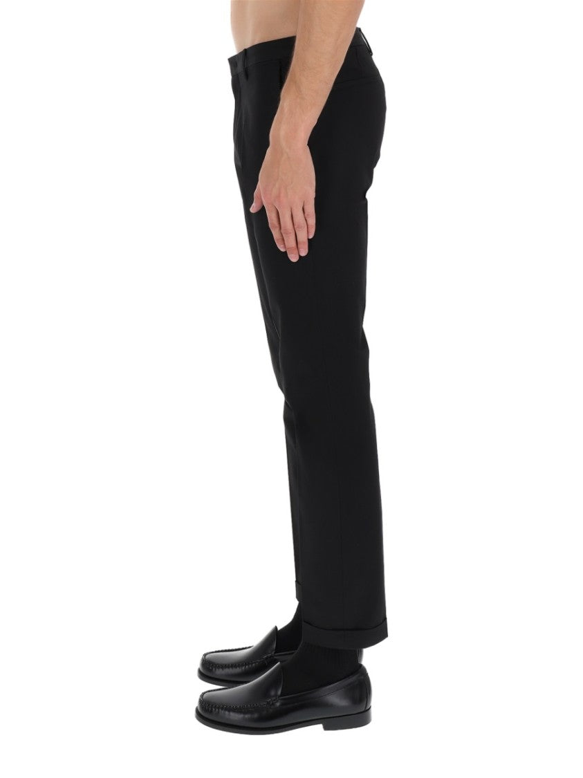 Paul Smith Cotton Tailored Slim Straight-Leg Pants