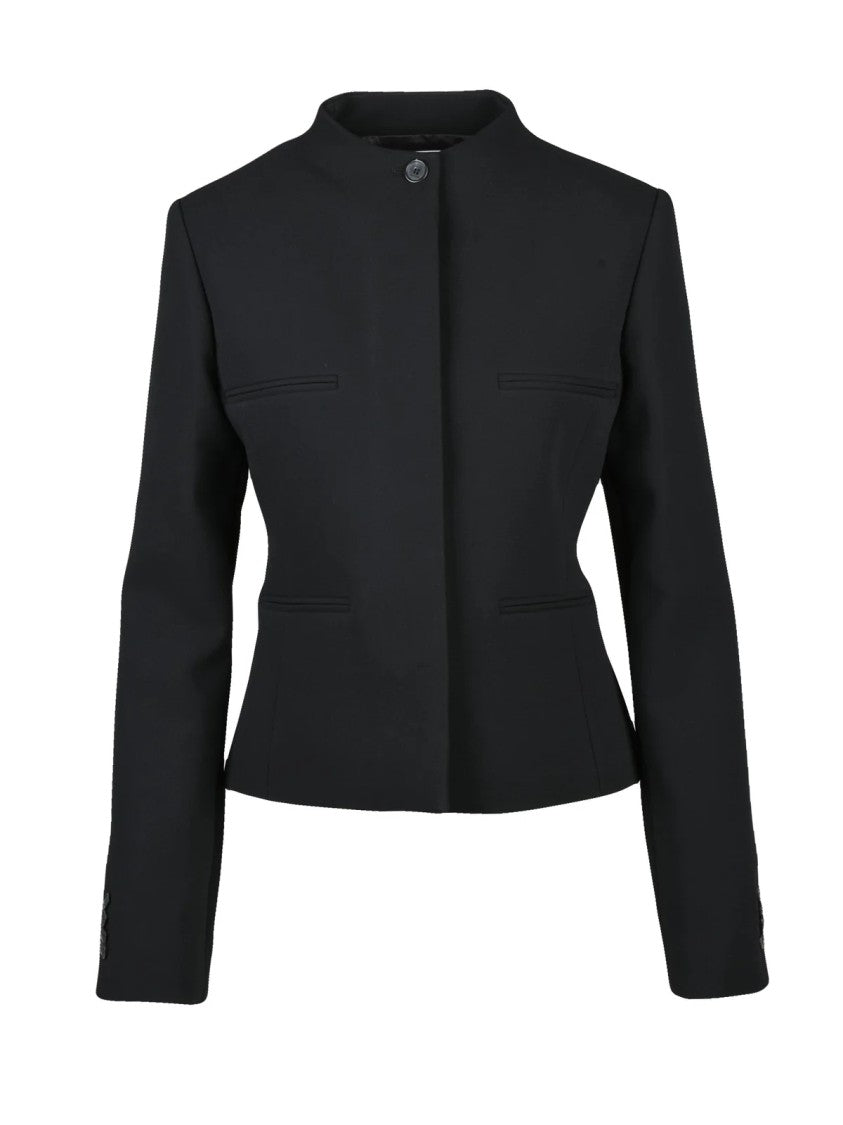 Courrèges Black Polyester Cropped Jacket