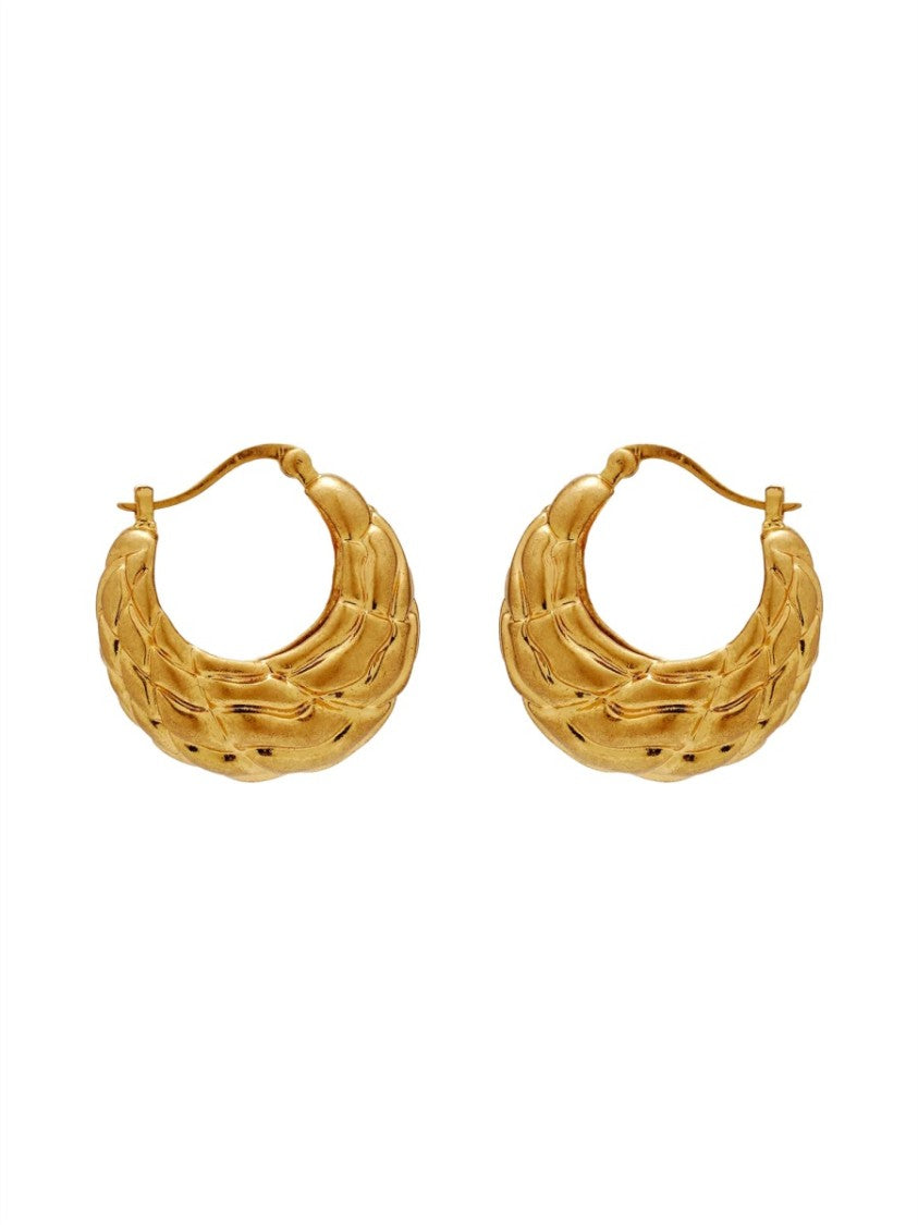 Cult Gaia Sculptural Gold-Plated Earrings