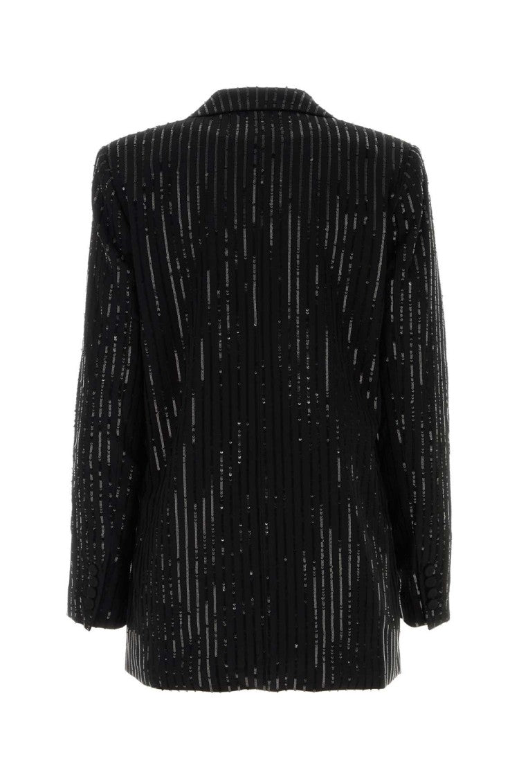 Michael Michael Kors Black Triacetate Blend Jacket