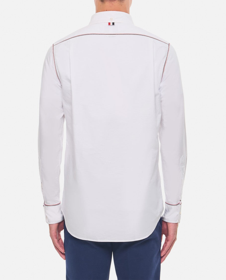 Thom Browne White Cotton Shirt