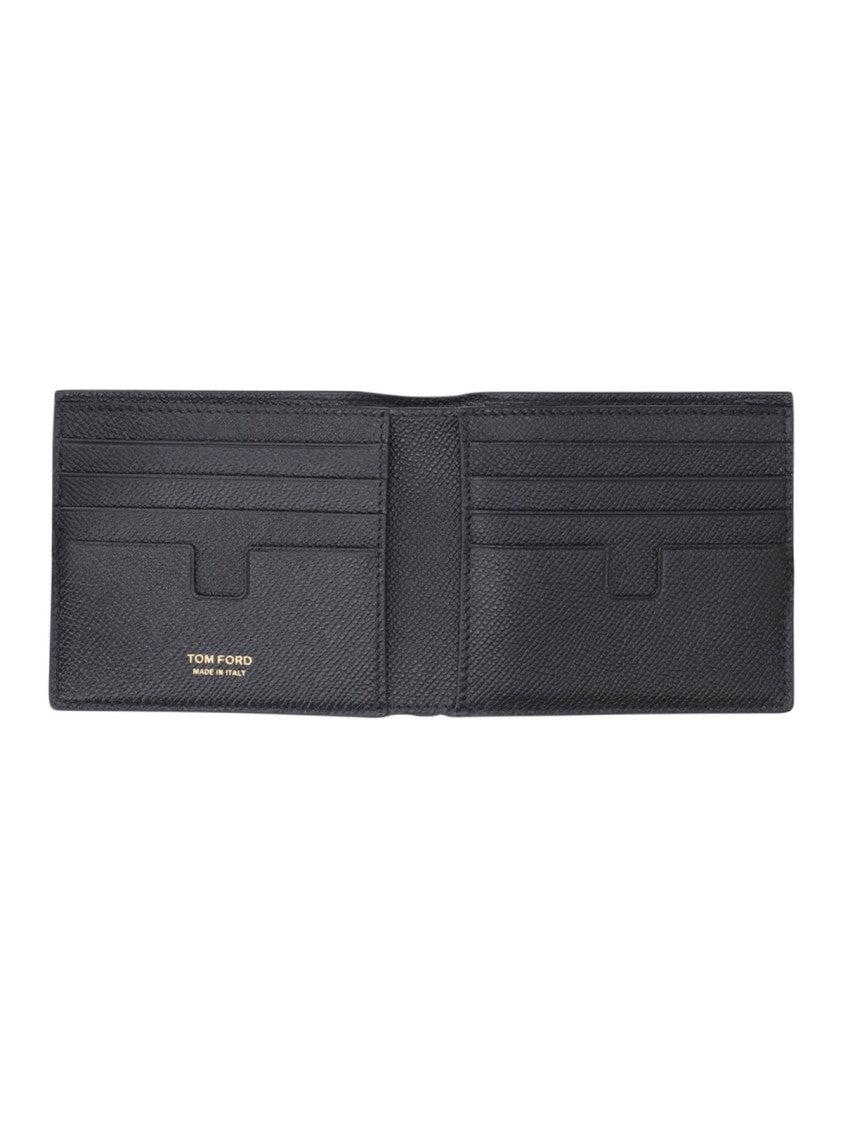 Tom Ford Black T Line Calfskin Wallet