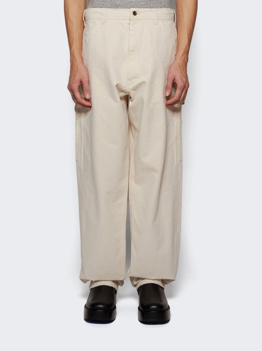 Maison Margiela 5 Pocket Pants Ecru