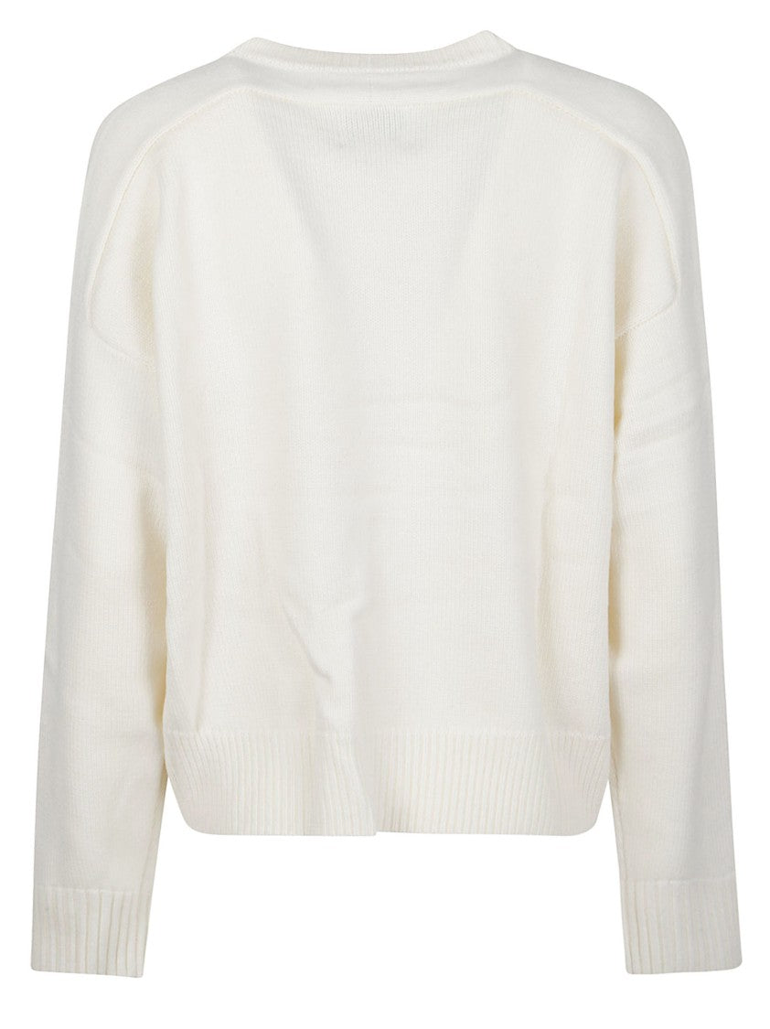 Loulou De Saison Breha Round Neck Wool-Cashmere Sweater