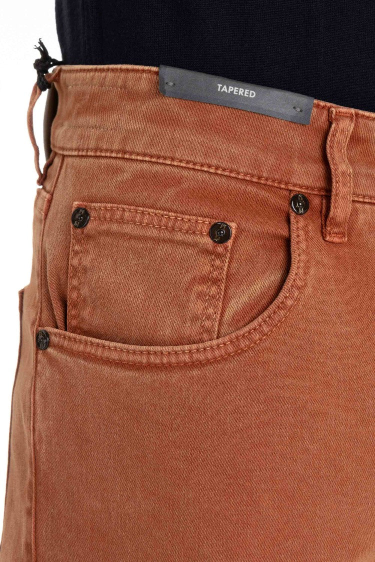 Pt Denim 5-Pocket Color Tapered Fit Trousers