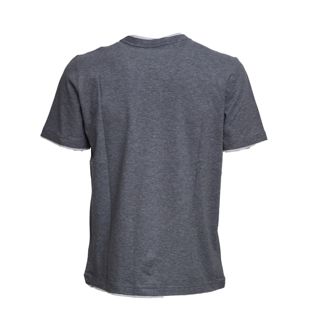Fedeli Duo Crewneck Melange Casual T-Shirt