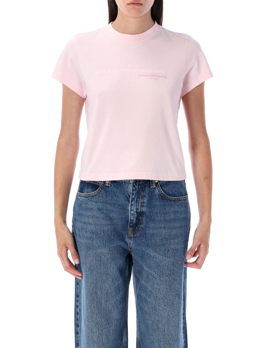 Alexander Wang Shrunken Logo Tee