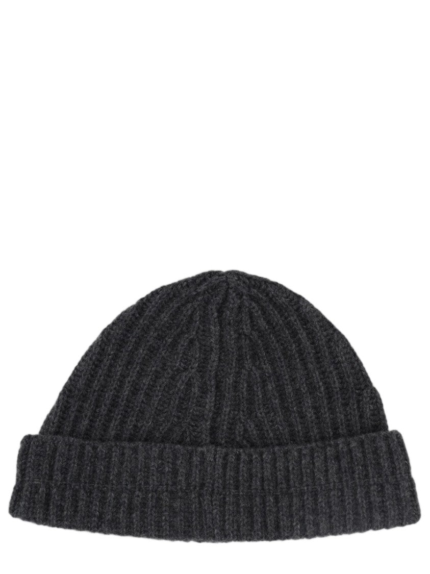 Mm6 By Maison Margiela Ribbed Knit Wool-Blend Beanie