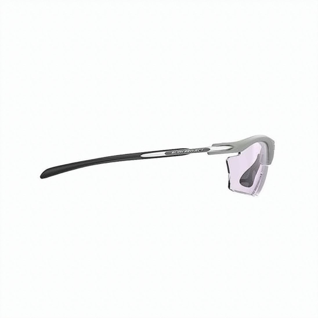 Rudy Project Semi-Rimless Matte Grey Sunglasses With Adjustable Nose Pads