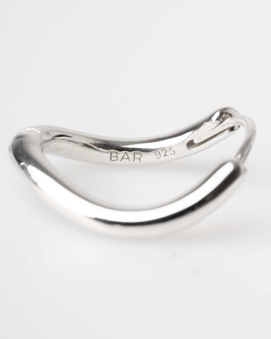 Bar Jewellery Chunky Outline Earrings – Sterling Silver