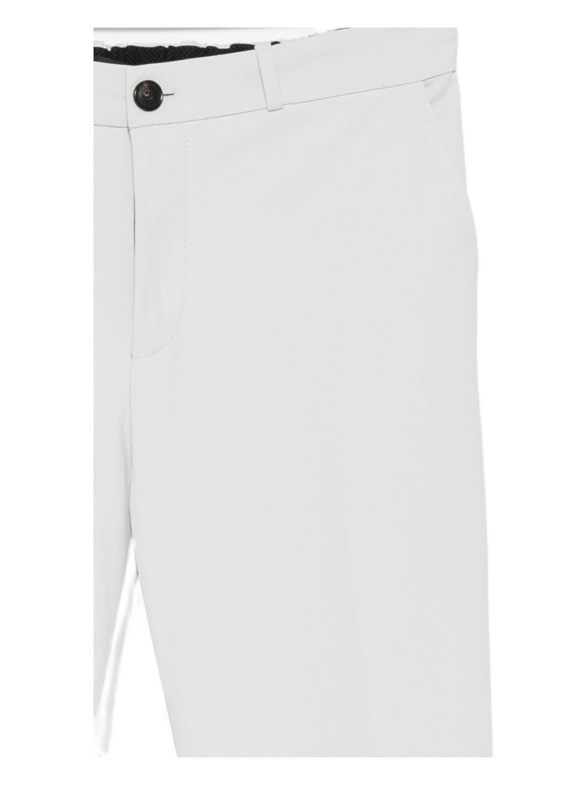 Rrd White Trousers With Classic Fit
