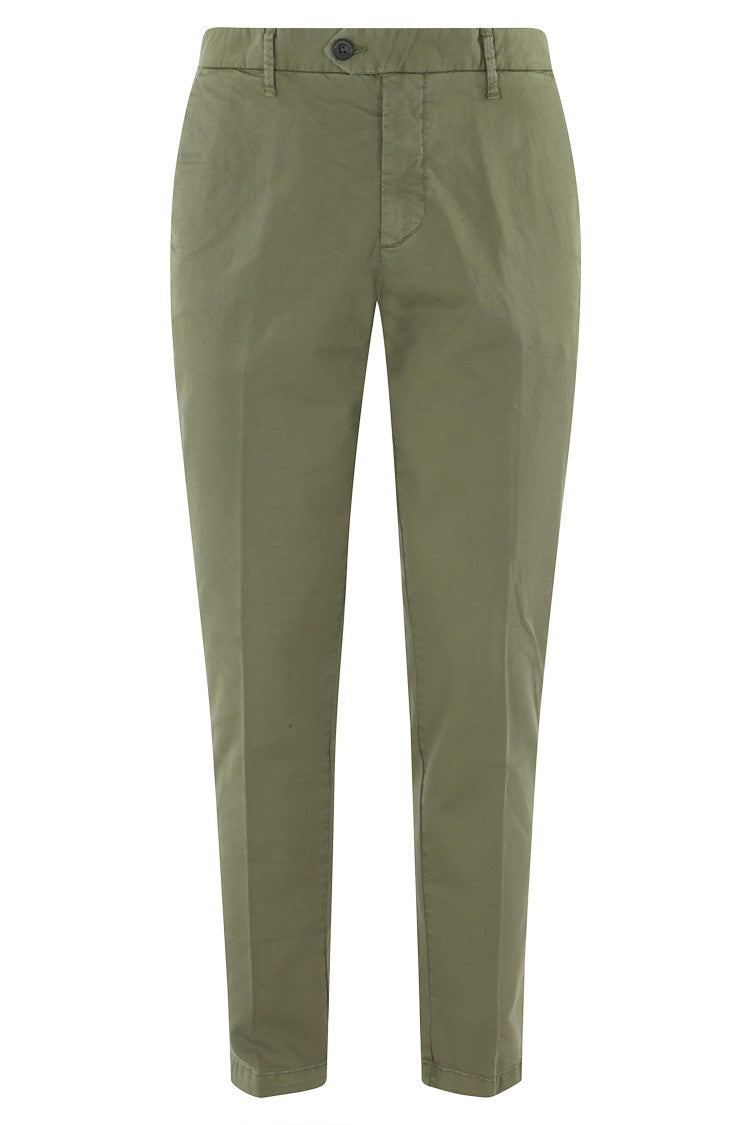 Roy Roger's Military Conduit French Pockets Belt Loops Cotton-Blend Chino Pants
