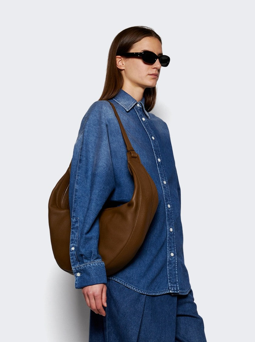 Khaite Augustina Hobo Bag Dark Olive