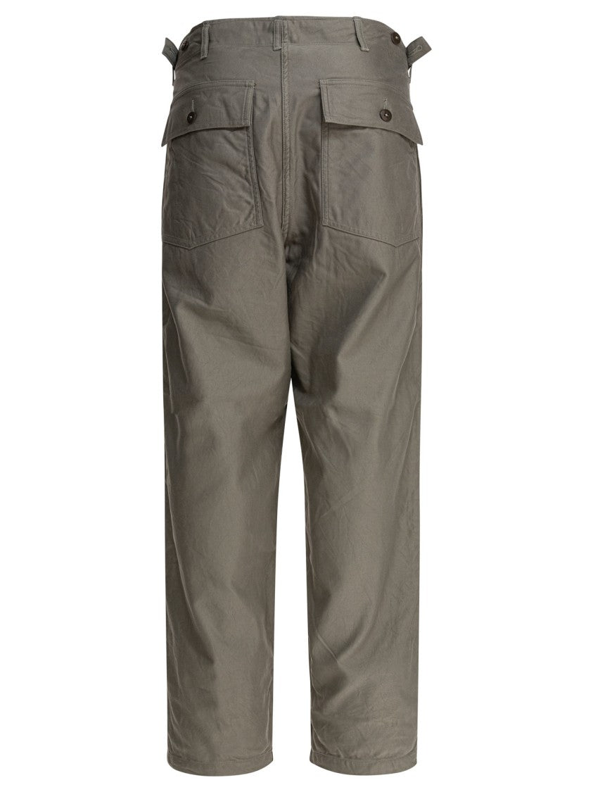 Kaptain Sunshine Relaxed Olive Trousers