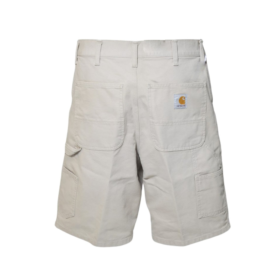 Carhartt Wip Beige Canvas Single Knee Bermuda Shorts