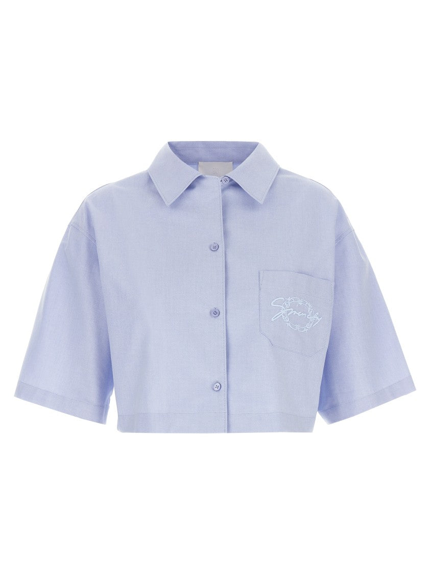 Givenchy Logo Embroidery Shirt