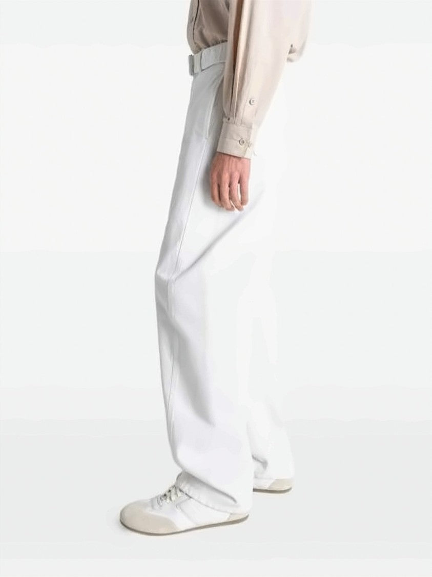 Lemaire Wide-Leg Pants With Twisted Belt Detail