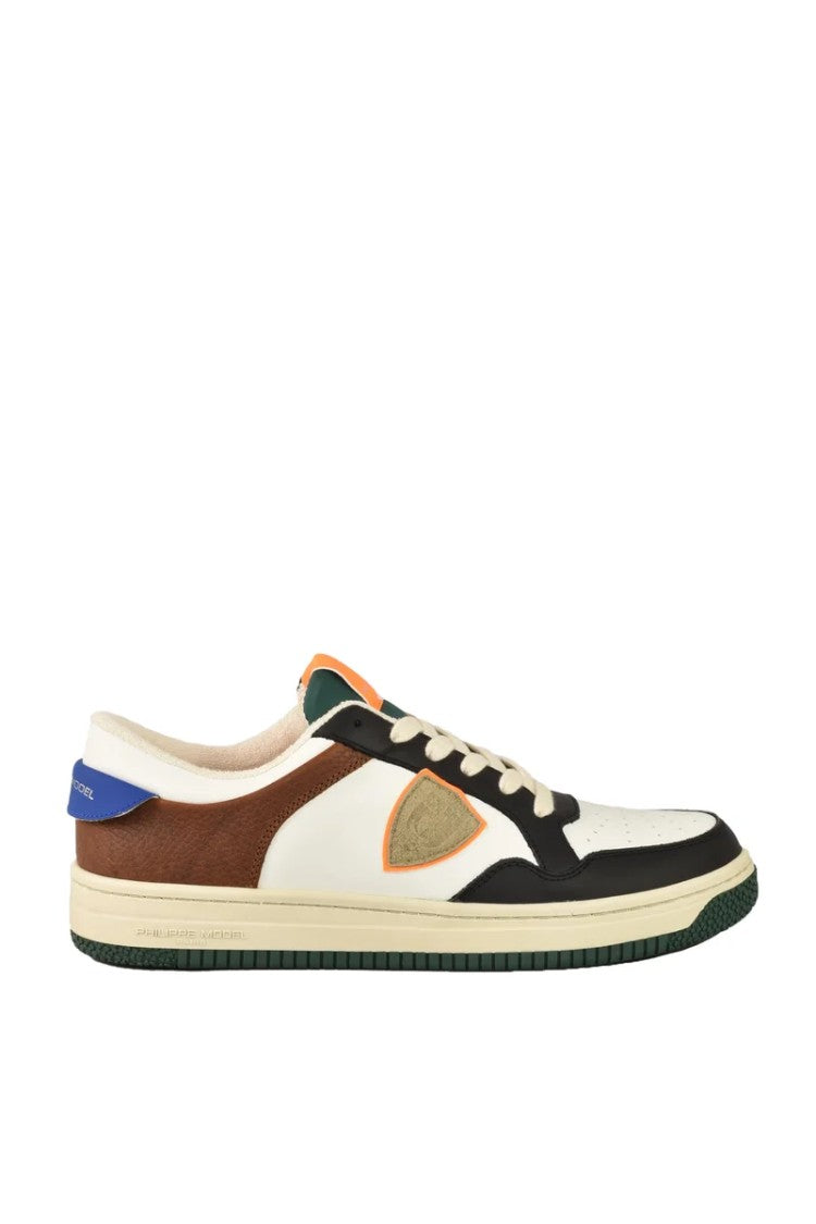 Philippe Model Leather Sneakers - Black/Brown