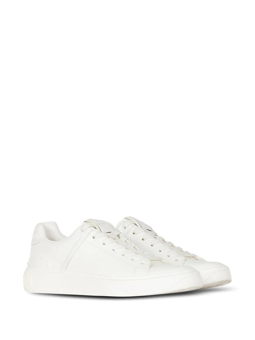 Balmain B Court-Calfskin Trainers