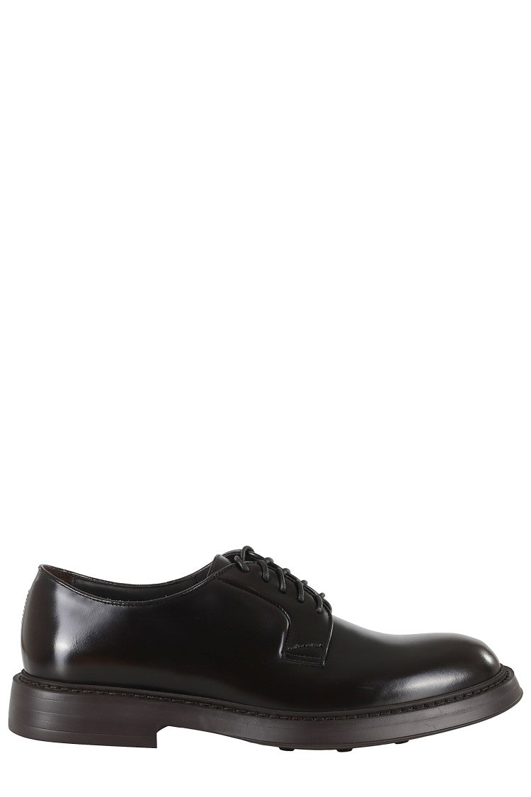 Doucal's Horse Lace-Up Derby Shoes