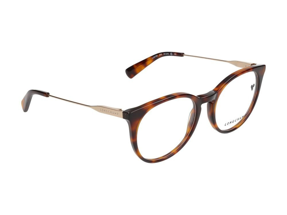 Longchamp Havana Lo2720 Acetate Round Eyeglasses