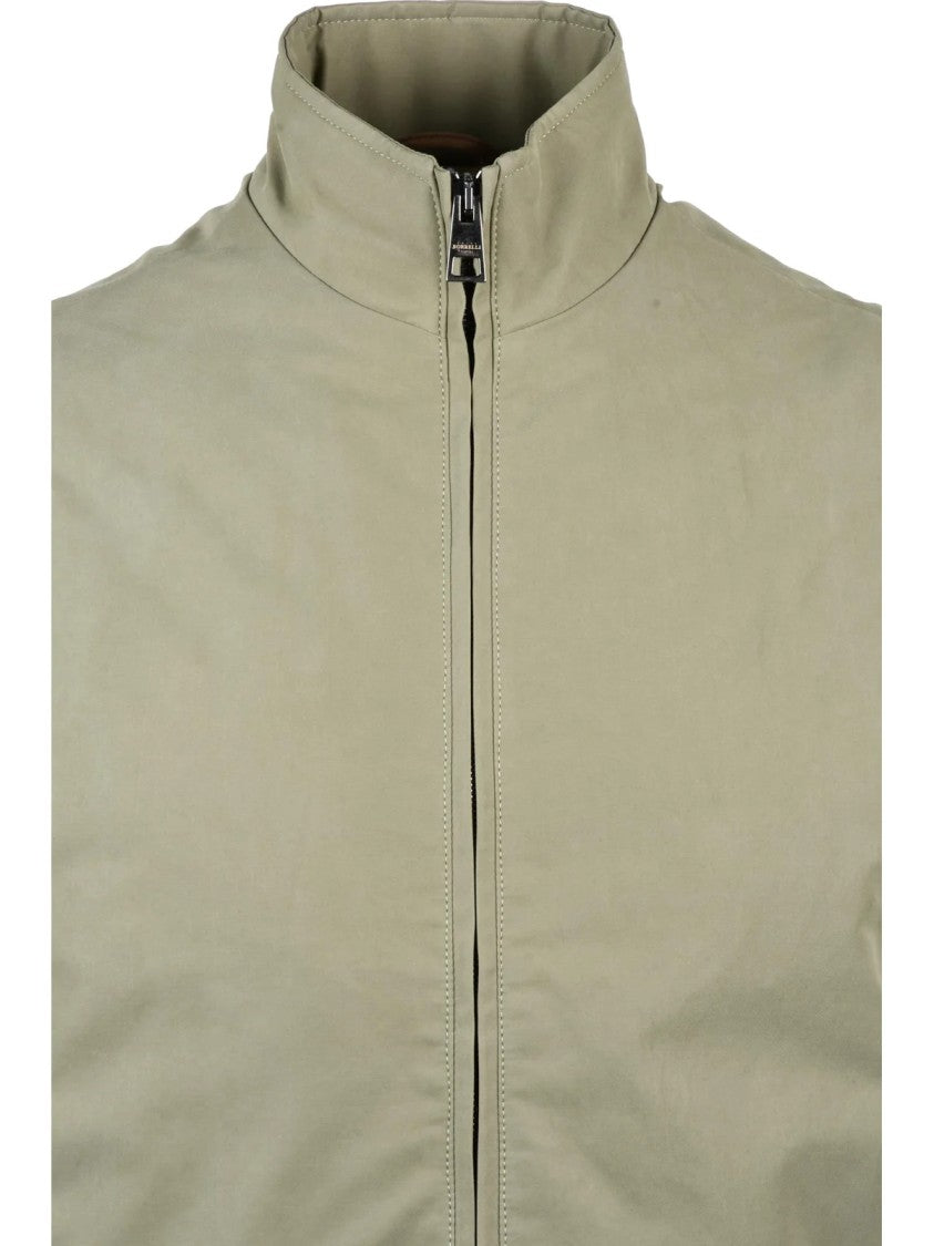 Luigi Borrelli Napoli Green Quilted Polyester-Blend Gilet