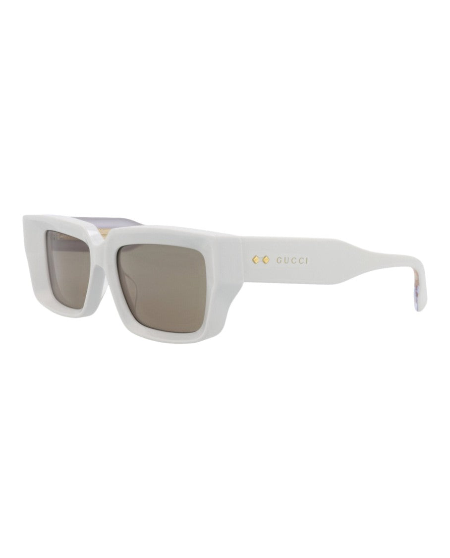 Gucci Square-Frame Recycled Acetate Sunglasses