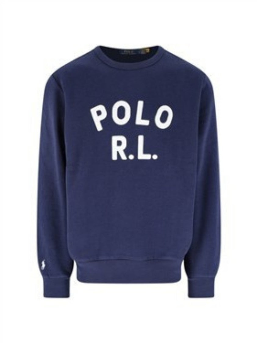 Polo Ralph Lauren Bold Logo Detail Crewneck Sweatshirt