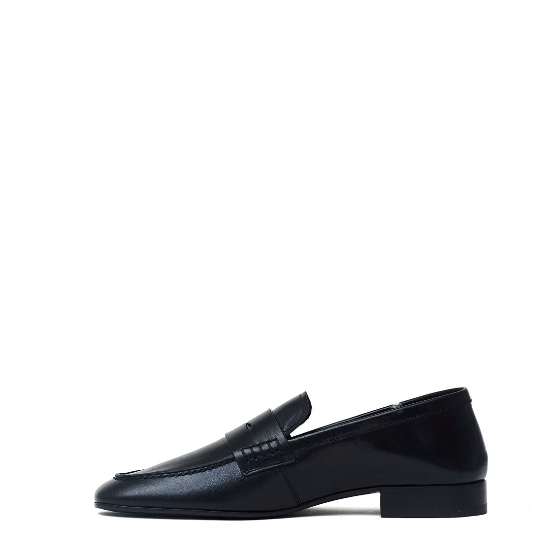 Dries Van Noten Vegtan Calf Leather Shiny Loafers