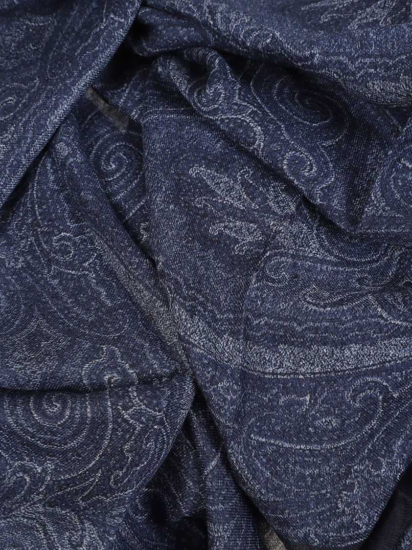 Etro Paisley Modal-Cashmere Scarf