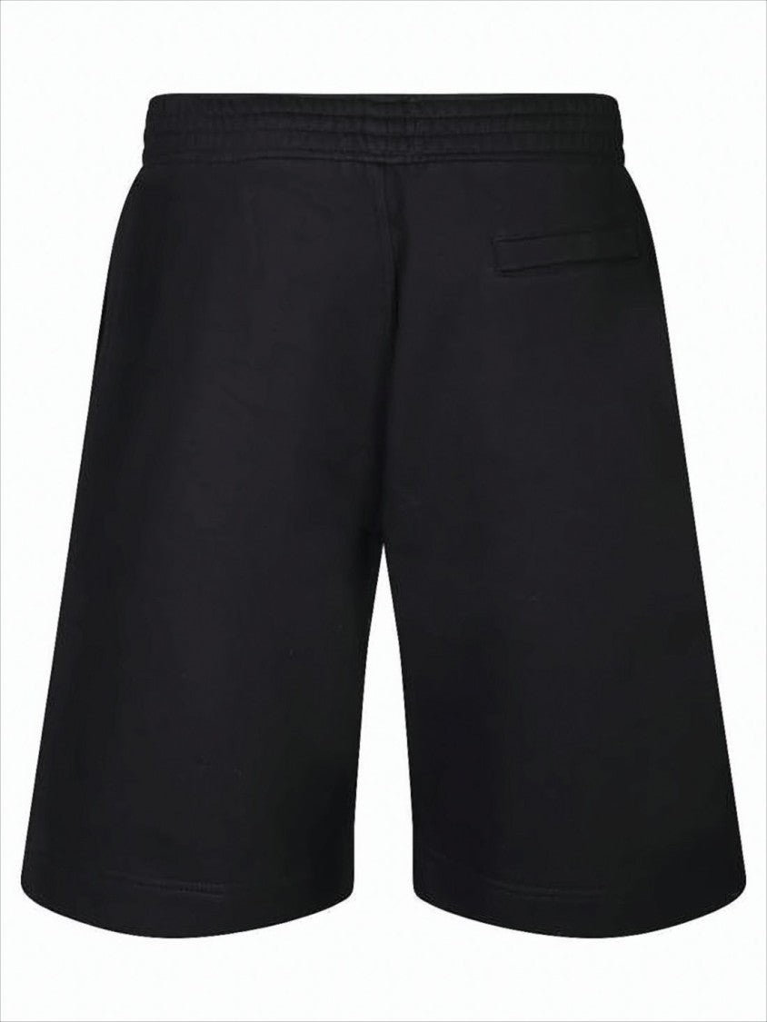 Givenchy Black Relaxed-Fit Shorts With Subtle Logo Detail