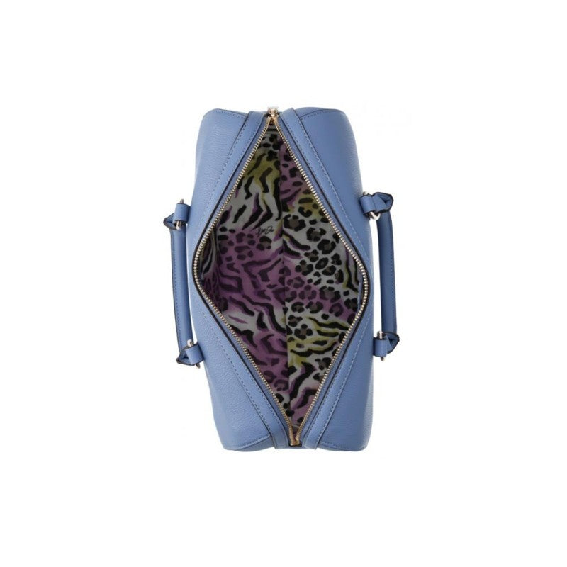 Liu Jo Blue Trunk Bag In Faux Leather