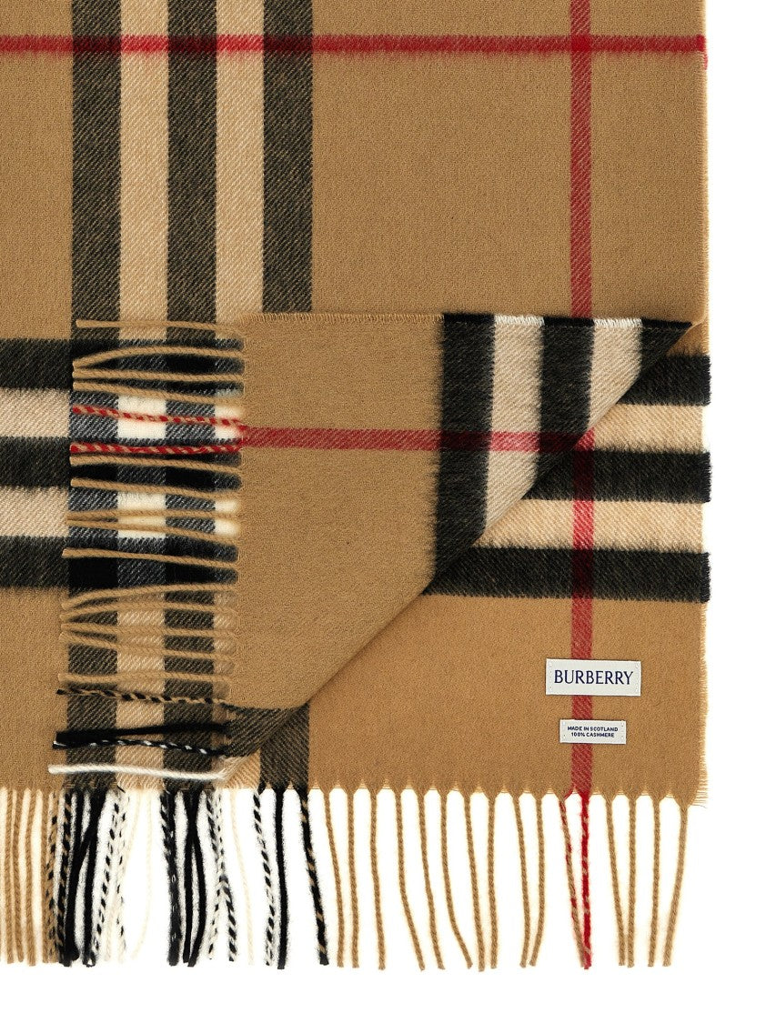 Burberry Check Cashmere Scarf