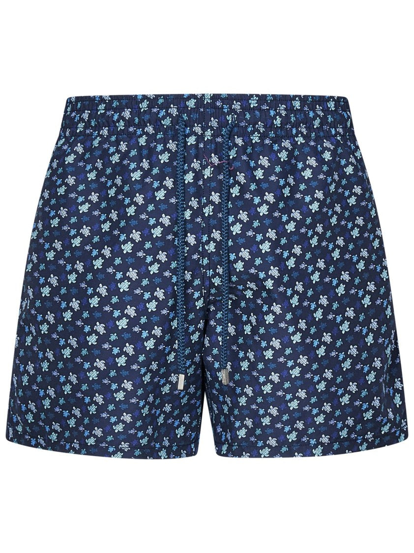 Vilebrequin Navy Blue Recycled Fabric Swimsuit