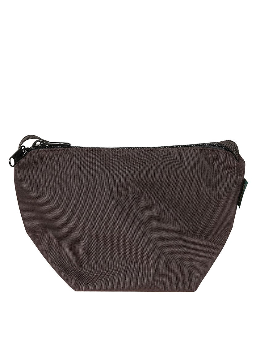Herve Chapelier Minimalist Brown Bag With Versatile Strap