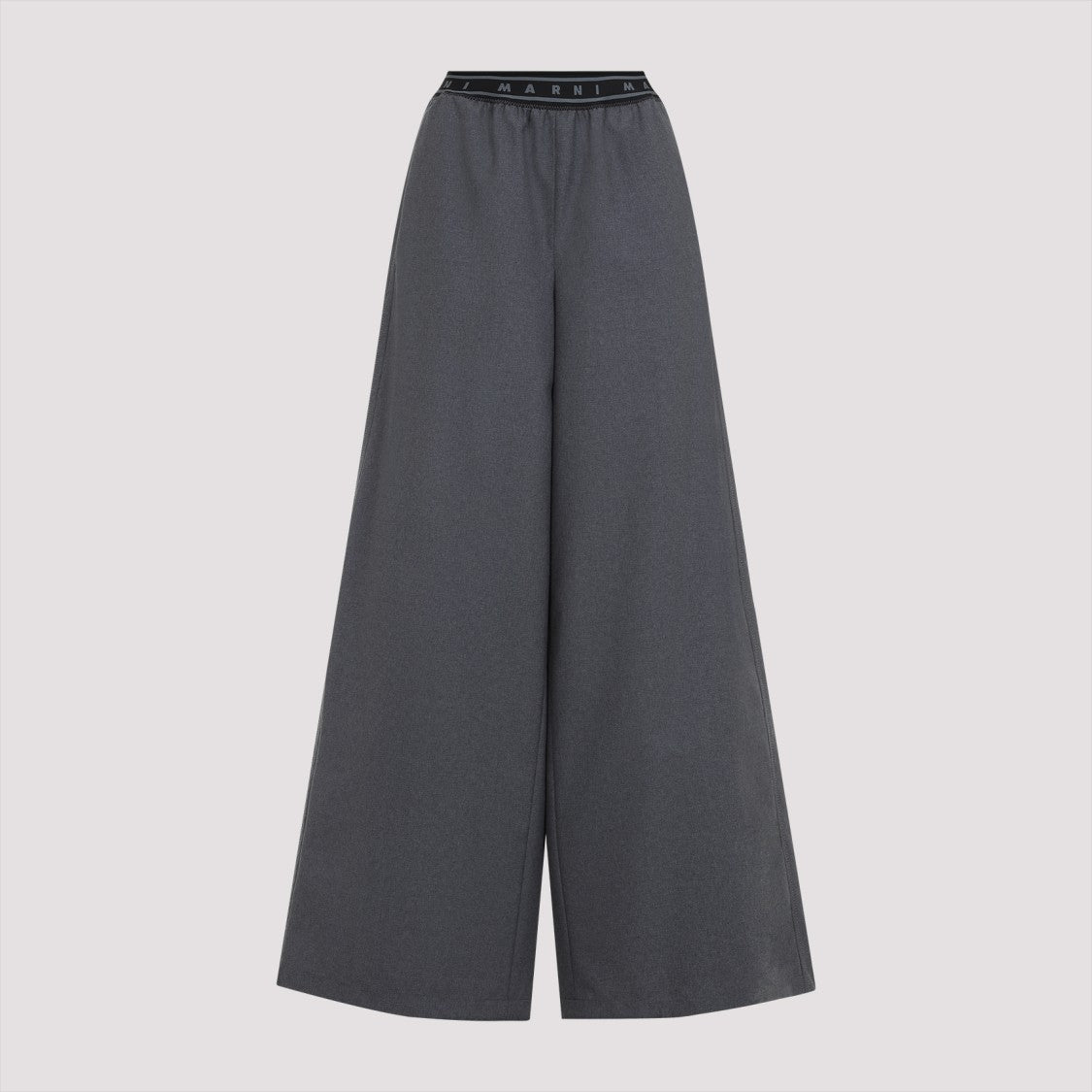 Marni Graphite Grey Virgin Wool Pants