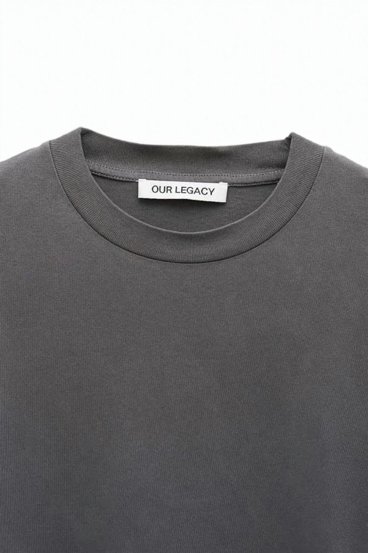 Our Legacy Boxy-Fit Short Sleeve T-Shirt With Crew Neckline