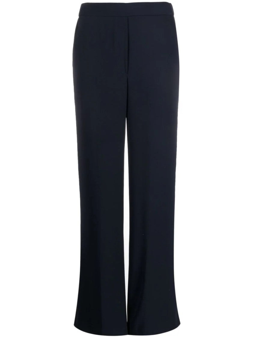 P.A.R.O.S.H. Wide-Leg Pants With Tailored Finish