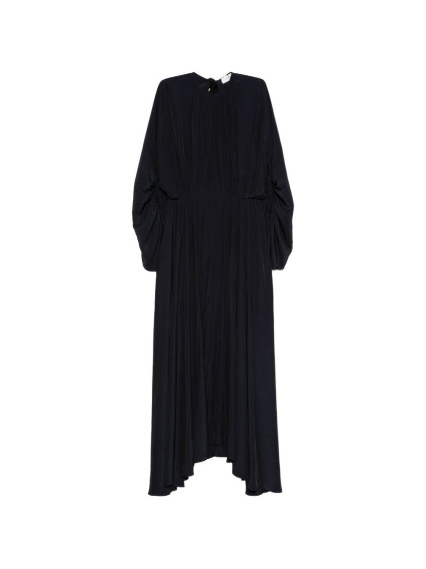 Lanvin Asymmetrical Hemline Maxi Dress