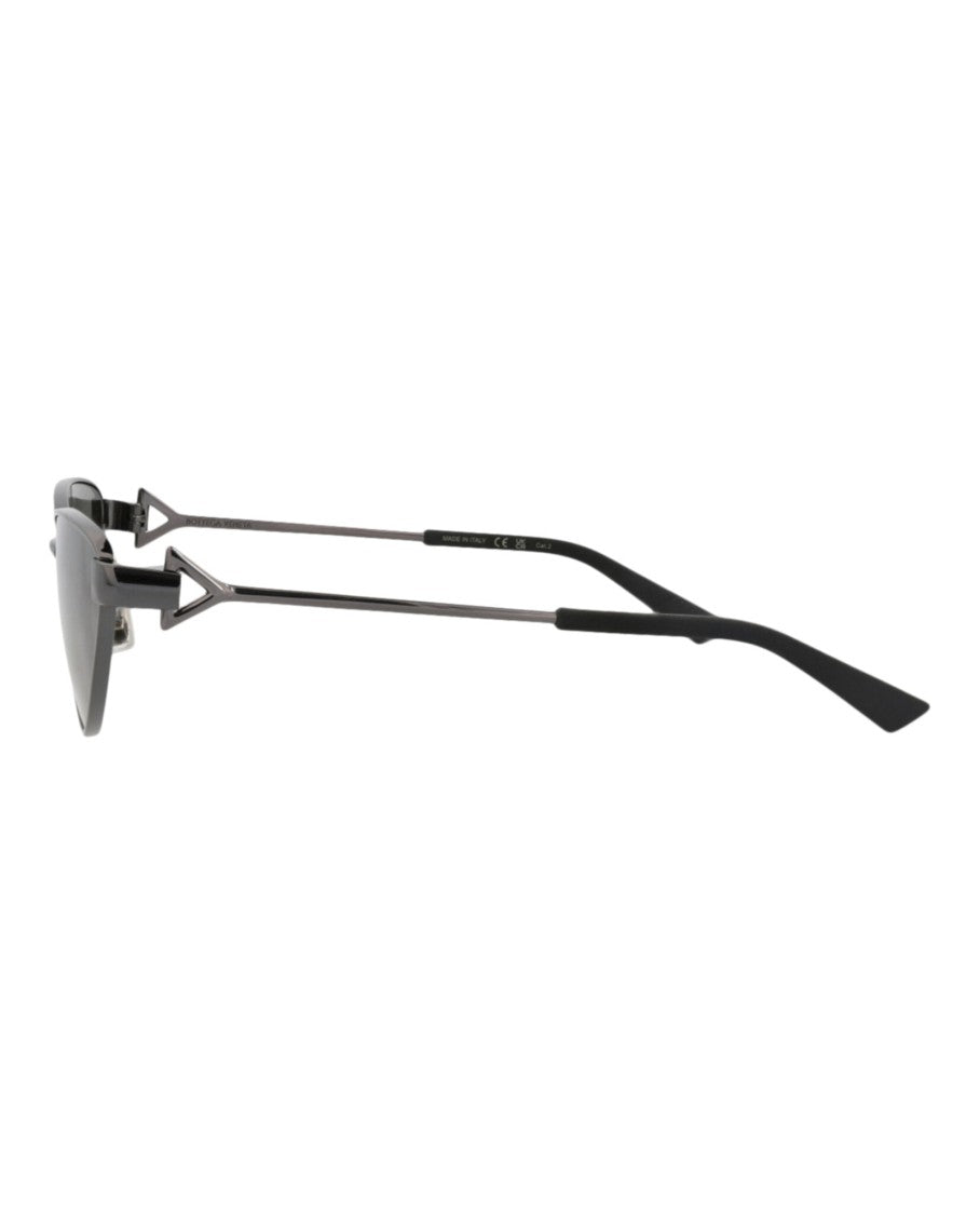 Bottega Veneta Cat Eye-Frame Metal Sunglasses