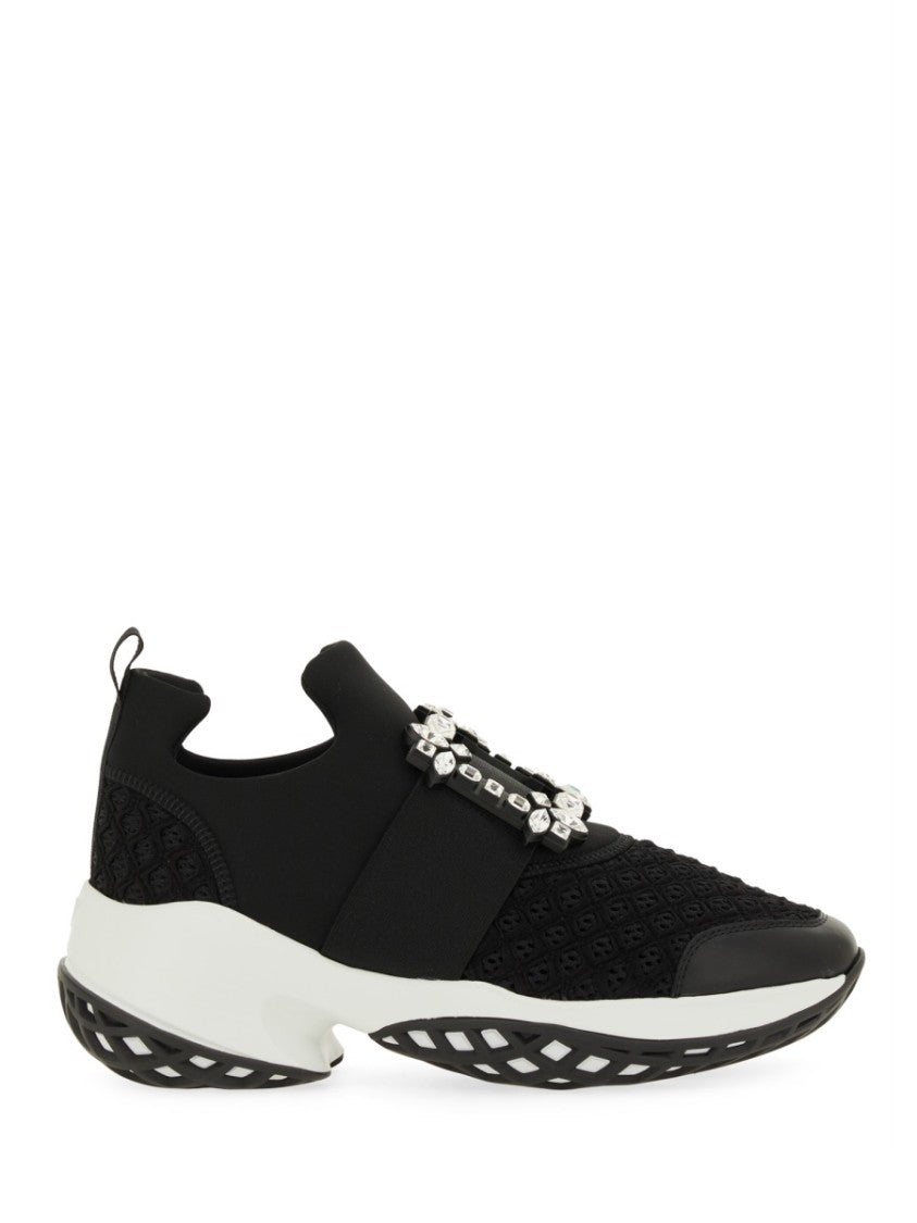 Roger Vivier Viv' Run Fabric Sneaker
