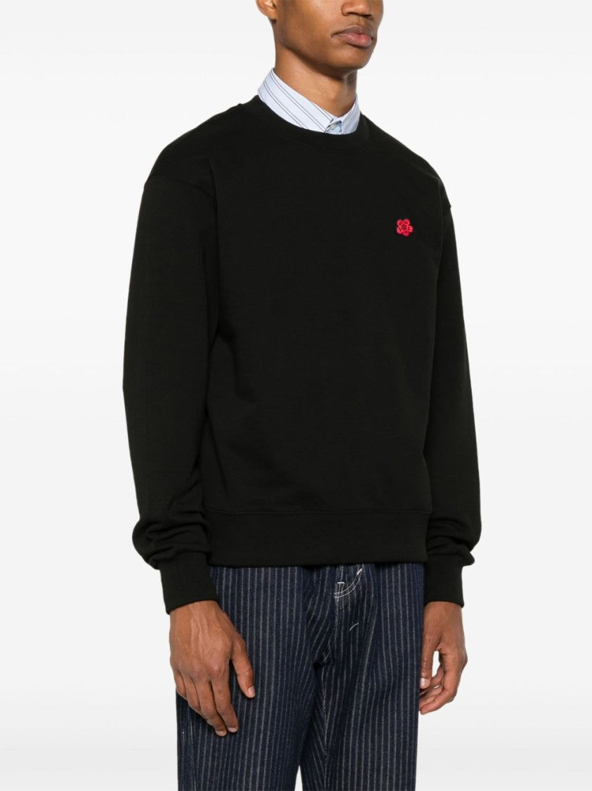 Kenzo Black Cotton Jersey Sweatshirt