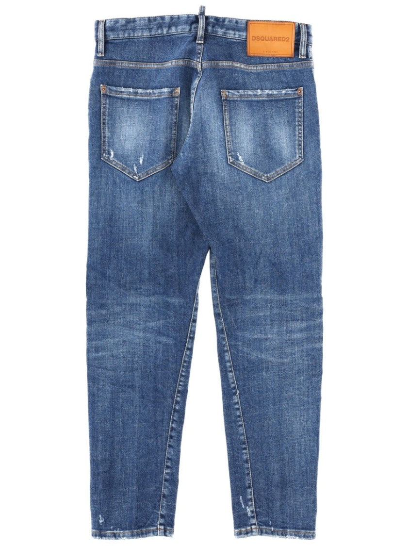 Dsquared2 Twist Slim Fit Distressed Jeans